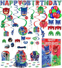 Pj Mask Birthday Party Decorations
