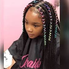This hairstyle is ideal to all the girls. Top 40 Braids For Black Kids 2021 To Give Them A Beautiful Look To Flaunt