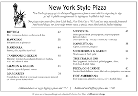 new york style pizza havana bar grill