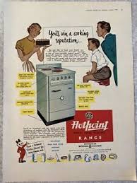 Add to favorites 1955 hotpoint electric range vintage look metal sign or matted print for 11x14 frame wallcoloring 5 out of 5 stars (1,671. Australian General Electric Hotpoint 1950 S Original Vintage Retro Print Ad Ebay