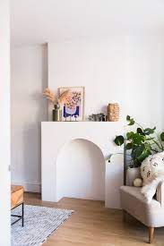 Diy Arched Faux Fireplace Fall For Diy