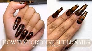 diy tortoise s nails gel polish