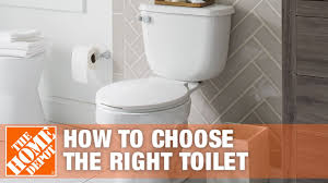 When you decide to buy a new toilet, you always see its looks and design. Toilet Buying Guide The Home Depot Youtube