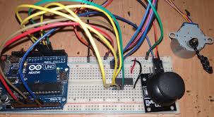 controlling stepper motor with joystick