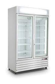 Refrigerator With 2 Glass Doors Model G