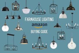 farmhouse lighting finds on