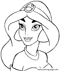 All characters and pictures della princess jasmine from aladdin are copyright © walt disney. Free Jasmine Disney Princess Ss064d Coloring Pages Printable