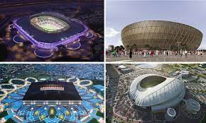 Qatar Stadium World Cup 2022 gambar png