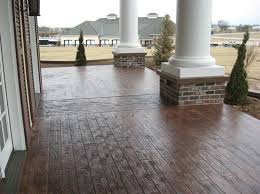 stamped concrete prolawn landscaping