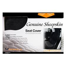 Masque High Back Sheepskin Seat Cover