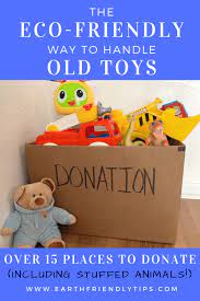 a master list of where to donate toys