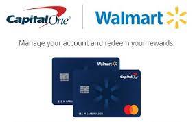 capital one walmart rewards card