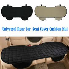 Black Rear Car Seat Cover Non Slip