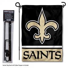 new orleans saints garden flag and