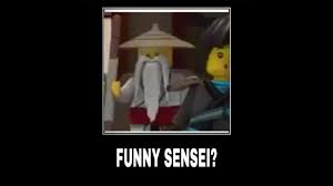 FUNNY SENSEI? - Ninjago Meme Review #7 - YouTube