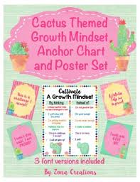 Growth Mindset Anchor Chart Worksheets Teaching Resources