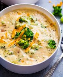 creamy broccoli cheddar soup the