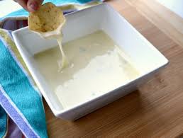 mexican restaurant style white queso