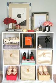 Cube storage makeover using sheet metal and wood. Diy Cube Fabric Drawer Makeover Tutorial The Kennedy Curate