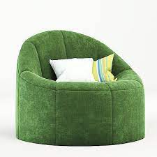 single sofa free vr ar low poly 3d