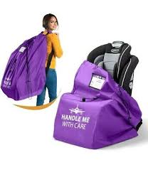 Car Seat Travel Bag Backpack For Gate