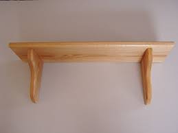 24 Inch X 8 Inch Deep Wall Shelf Wood