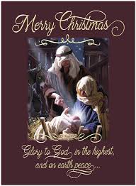 In addition to hanging lights and planning out gifts, you'll also want to get a jump start. Glory To God Christmas Card Religious Christmas Cards Posty Cards
