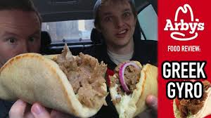 arby s greek gyro food review fast