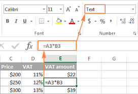 how to show formulas in excel