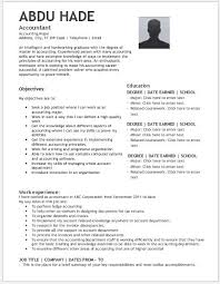 Bookkeeper Resume Examples  Resume Example Of A Senior Accounting      resume example for entry level jobs