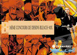 Le Concours de dessins Bleach-Mx : Spécial retour de l'anime est lancé avec  @zenmarket_fr