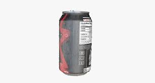 coca cola zero can icy drop 3d model