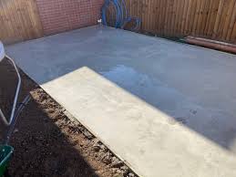 setcrete exterior floor levelling