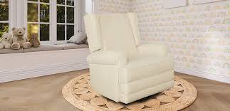 melbourne wing back swivel glider