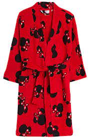 s minnie mouse dressing gown
