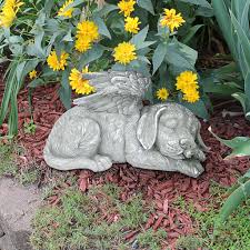 dog memorial angel statue only