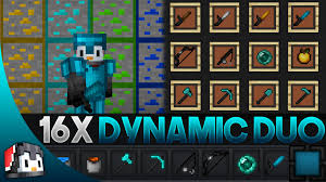 All kinds of minecraft texture packs and resource packs, to change the look of minecraft in your game. Dynamic Duo V2 16x Mcpe Pvp Texture Pack Gamertise