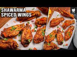 shawarma ed en wings with