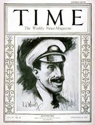 TIME Magazine Cover: King Alfonso XIII - Dec. 22, 1924 | Time magazine,  Magazine cover, Cover