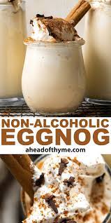 non alcoholic homemade eggnog ahead