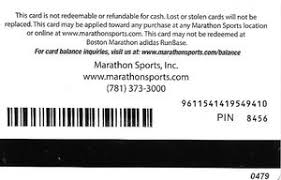Use voucher code extra30 in your shopping cart or during checkout. Gift Card Logo Green Marathon Sports United States Of America Marathon Sports Col Us Marsport 002