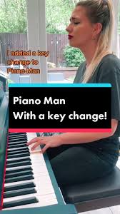 The sharp (♯) modifier moves the pitch up or to the right, by one key. Piano Man With A Key Change Pianogirl Pianoman Pianotok Keychange Musictheorynerd