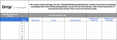 How To Make And Simplify Your Email Marketing Calendar