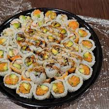Samurai Sushi Platter 89 Pieces Serves 12 18 Local Delivery Sushi  gambar png