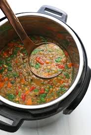 instant pot lentil soup detoxinista