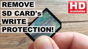 So if you did lock your sd card before, the first thing is to remove write protection from sd card. 5 Methods On How To Remove Write Protection From Sd Cards