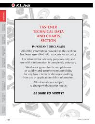 Fasteners Technical Data Charts Manualzz Com