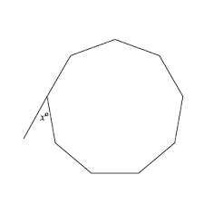 9 sided polygon
