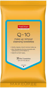 q10 makeup remover wipes purederm q10