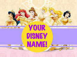 what is your disney princess name